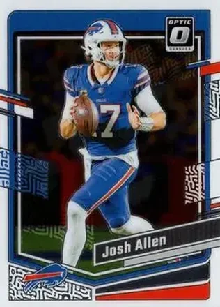 2023 Donruss Optic #22 - Josh Allen - Buffalo Bills