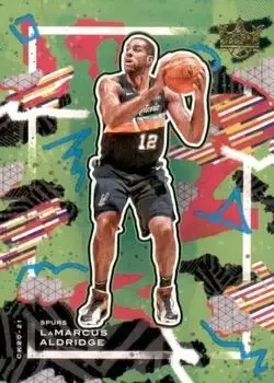 Front of LaMarcus Aldridge