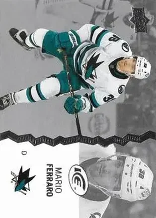 2023-24 Upper Deck Ice #17 - Mario Ferraro - San Jose Sharks