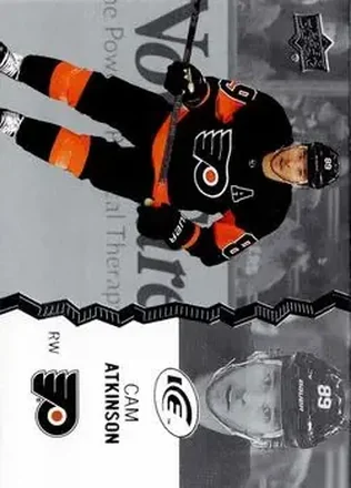 2023-24 Upper Deck Ice #18 - Cam Atkinson - Philadelphia Flyers