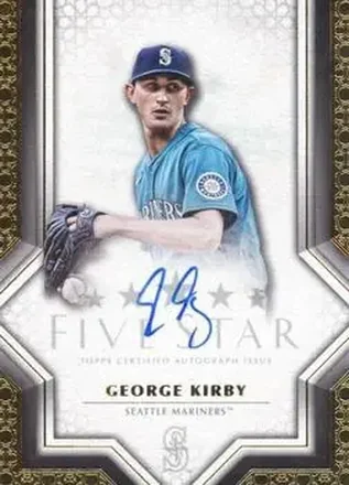 2023 Topps Five Star #FSA-GKI - George Kirby - Seattle Mariners
