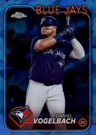 2024 Topps Chrome Update Sapphire Edition #USCS79 - Dan Vogelbach - Toronto Blue Jays