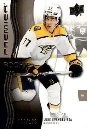 2023-24 Upper Deck Premier - Bronze #112 - Luke Evangelista - Nashville Predators