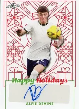 2023 Leaf Holiday Pack #BA-AD1 - Alfie Devine