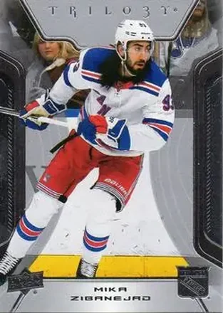 2023-24 Upper Deck Trilogy #12 - Mika Zibanejad - New York Rangers