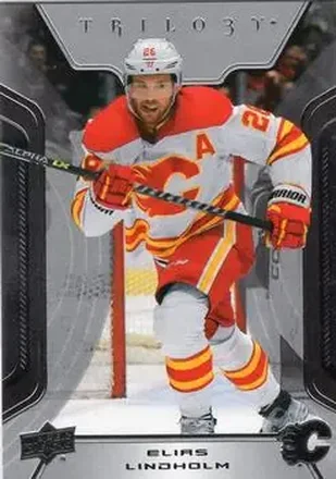 2023-24 Upper Deck Trilogy #15 - Elias Lindholm - Calgary Flames