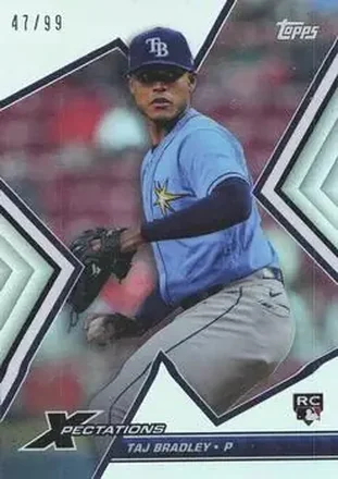 2023 Topps Xpectations #31 - Taj Bradley - Tampa Bay Rays