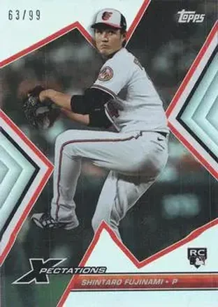 2023 Topps Xpectations #32 - Shintaro Fujinami - Baltimore Orioles