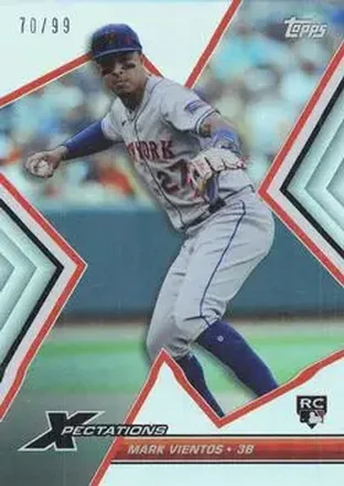 2023 Topps Xpectations #35 - Mark Vientos - New York Mets