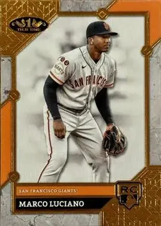 2024 Topps Tier One #76 - Marco Luciano - San Francisco Giants