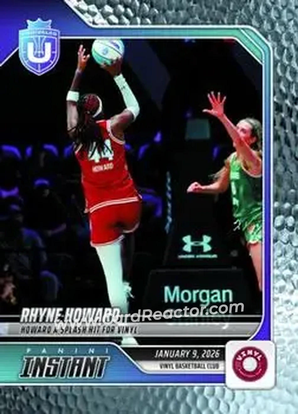 2026 Panini Instant Unrivaled #6 - Rhyne Howard - Vinyl - Front 2026 Panini Instant Unrivaled #6 - Rhyne Howard - Vinyl - Front