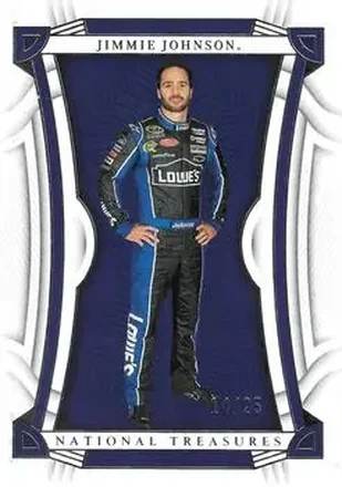 2023 Panini National Treasures #7 - Jimmie Johnson - Hendrick Motorsports