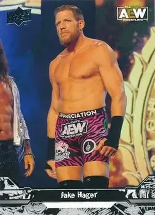 2023 Upper Deck AEW #4 - Jake Hager