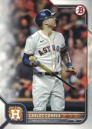 2022 Bowman #3 - Carlos Correa - Houston Astros