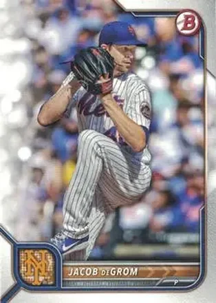 2022 Bowman #7 - Jacob deGrom - New York Mets