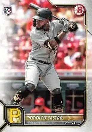 2022 Bowman #9 - Rodolfo Castro - Pittsburgh Pirates