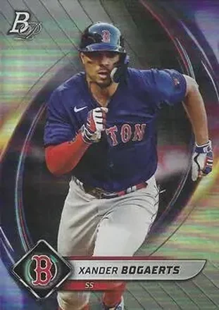 2022 Bowman Platinum #3 - Xander Bogaerts - Boston Red Sox