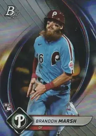 2022 Bowman Platinum #4 - Brandon Marsh - Philadelphia Phillies