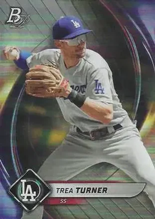 2022 Bowman Platinum #8 - Trea Turner - Los Angeles Dodgers