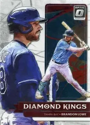 2022 Donruss Optic #1 - Brandon Lowe - Tampa Bay Rays