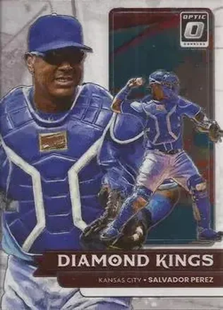 2022 Donruss Optic #9 - Salvador Perez - Kansas City Royals
