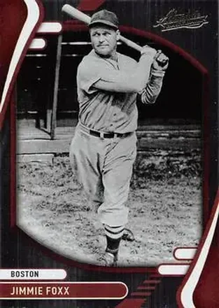 2022 Panini Absolute #4 - Jimmie Foxx - Boston Red Sox