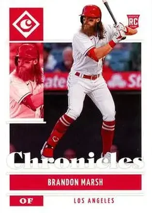 2022 Panini Chronicles #1 - Brandon Marsh - Los Angeles Angels