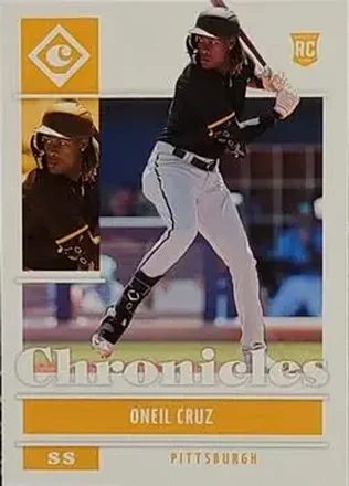 2022 Panini Chronicles #2 - Oneil Cruz - Pittsburgh Pirates