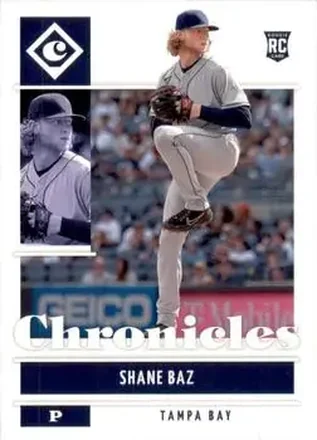 2022 Panini Chronicles #4 - Shane Baz - Tampa Bay Rays