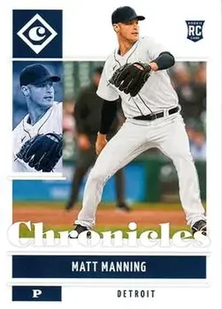 2022 Panini Chronicles #7 - Matt Manning - Detroit Tigers
