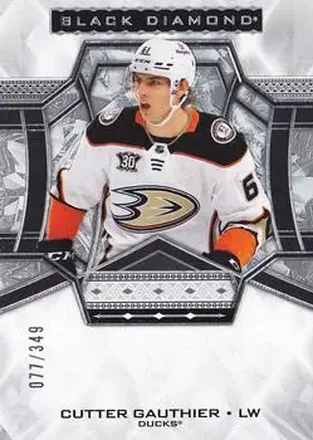2024-25 Upper Deck Black Diamond #BDB-CG - Cutter Gauthier - Anaheim Ducks
