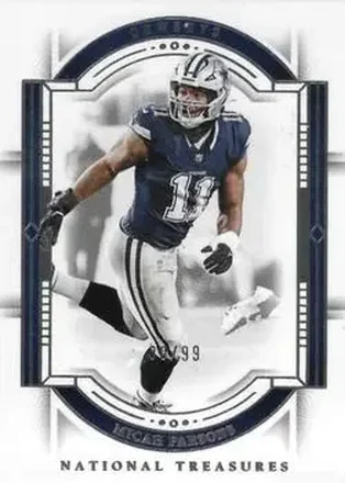 2023 Panini National Treasures #28 - Micah Parsons - Dallas Cowboys