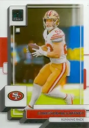 2022 Clearly Donruss #7 - Christian McCaffrey - San Francisco 49ers