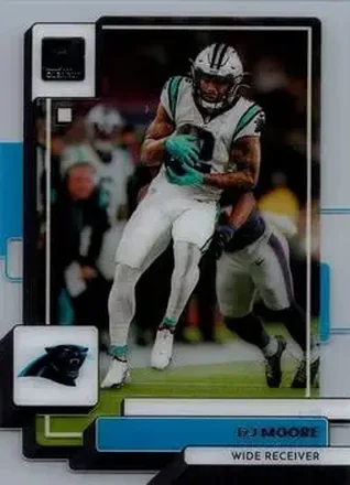 2022 Clearly Donruss #9 - DJ Moore - Carolina Panthers