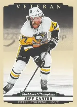 2022-23 Parkhurst Champions #3 - Jeff Carter - Pittsburgh Penguins