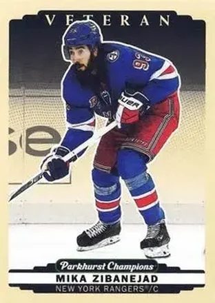 2022-23 Parkhurst Champions #7 - Mika Zibanejad - New York Rangers