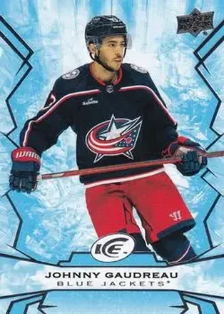 2022-23 Upper Deck Ice #1 - Johnny Gaudreau - Columbus Blue Jackets