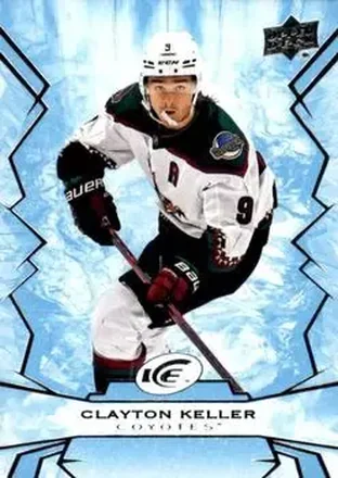 2022-23 Upper Deck Ice #9 - Clayton Keller - Arizona Coyotes