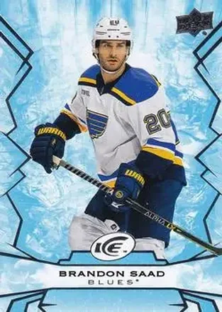 2022-23 Upper Deck Ice #10 - Brandon Saad - St. Louis Blues