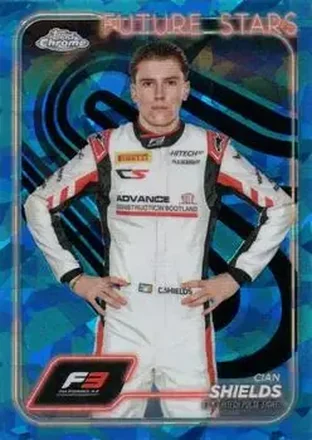 2024 Topps Chrome Sapphire Edition Formula 1 #57 - Cian Shields - Hitech Pulse-Eight