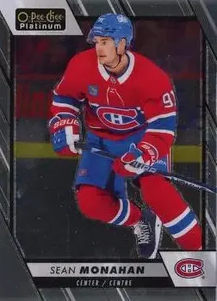 2023-24 O-Pee-Chee Platinum #22 - Sean Monahan - Montreal Canadiens