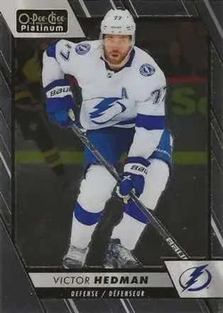 2023-24 O-Pee-Chee Platinum #27 - Victor Hedman - Tampa Bay Lightning