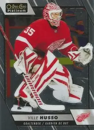 2023-24 O-Pee-Chee Platinum #28 - Ville Husso - Detroit Red Wings