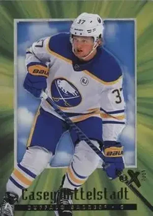 2023-24 SkyBox E-X 2000 #29 - Casey Mittelstadt - Buffalo Sabres