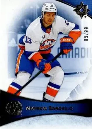 2022-23 Upper Deck Ultimate Collection - Blue #7 - Mathew Barzal - New York Islanders