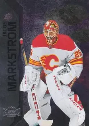 2023-24 SkyBox Metal Universe #021 - Jacob Markstrom - Calgary Flames