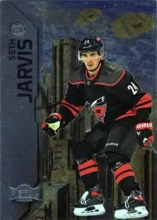 2023-24 SkyBox Metal Universe #024 - Seth Jarvis - Carolina Hurricanes