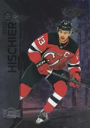 2023-24 SkyBox Metal Universe #027 - Nico Hischier - New Jersey Devils