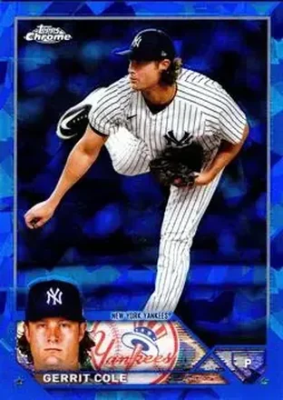 2023 Topps Chrome Sapphire Edition #45 - Gerrit Cole - New York Yankees