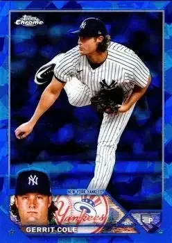 2023 Topps Chrome Sapphire Edition feature card
